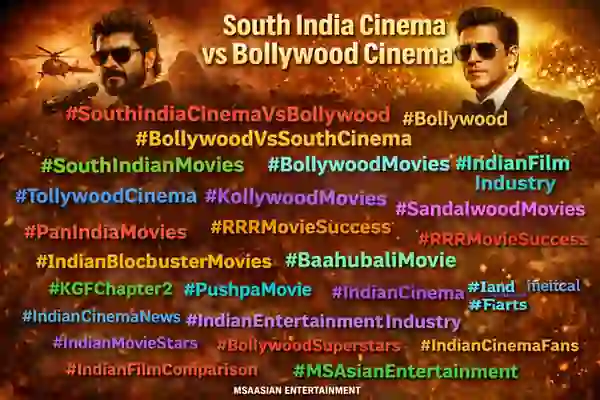 South India Cinema vs Bollywood Cinema